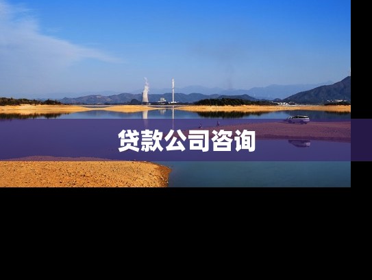 贷款公司咨询